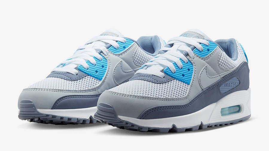 Nike Air Max 90 Athletics East Grey Blue | Where To Buy | undefined ...