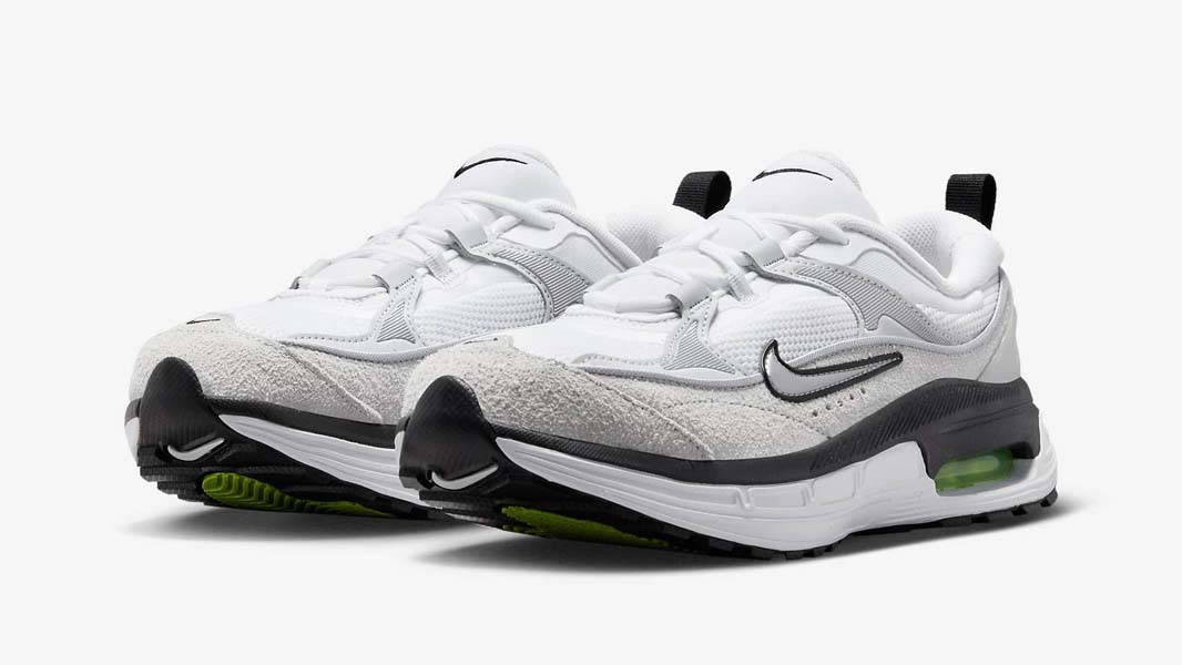 Nike Air Max Bliss White Metallic Silver Front