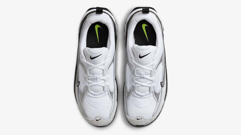 Nike Air Max Bliss White Metallic Silver Middle