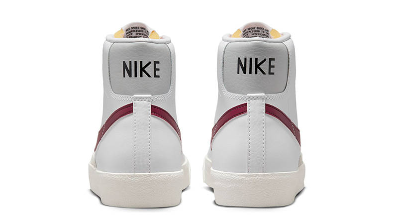 Nike Blazer Mid Vintage White Dark Beetroot BQ6806-120 Back