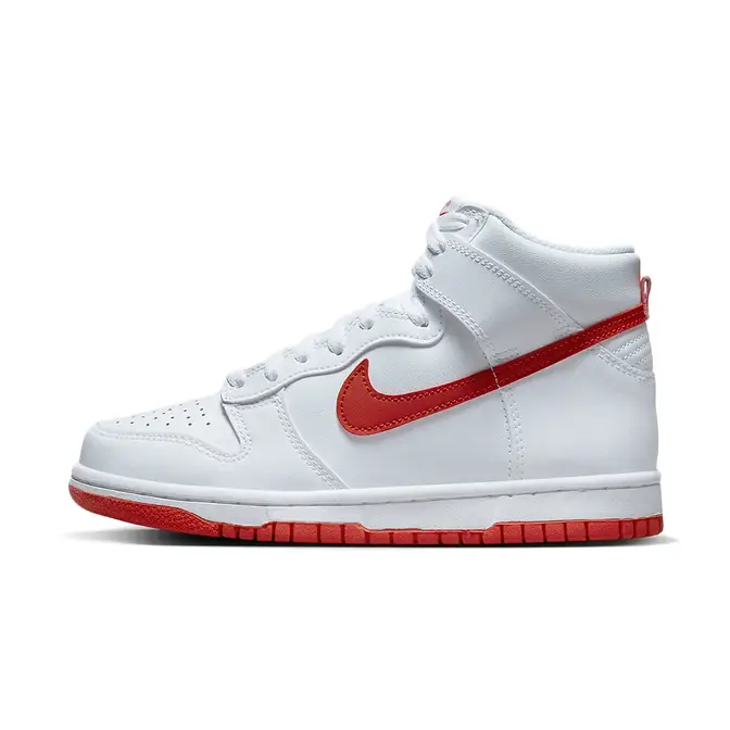 Nike Dunk High GS White Orange | Where To Buy | DB2179-111 | The Sole ...