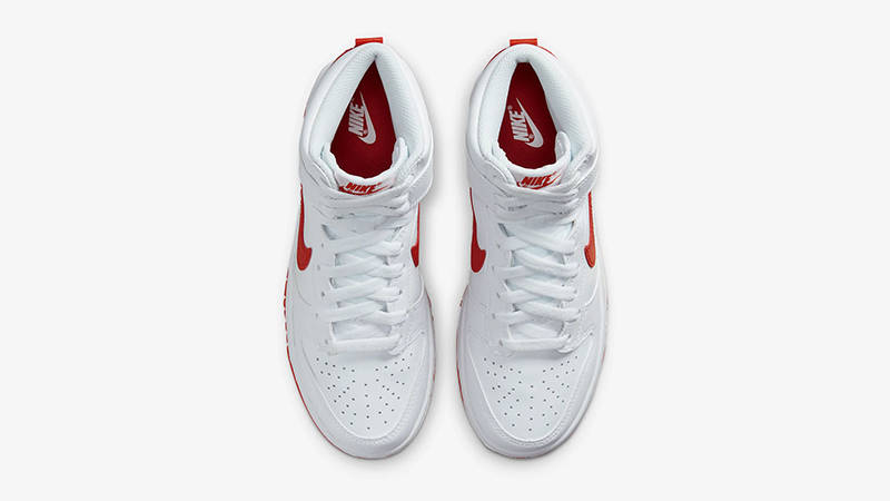 Nike Dunk High GS White Orange DB2179-111Top
