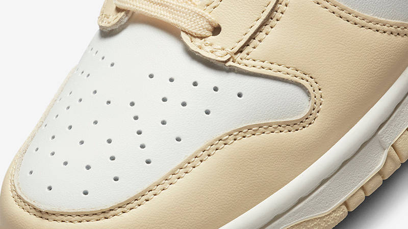 Nike Dunk High White Lemon Yellow DD1869-201 Detail