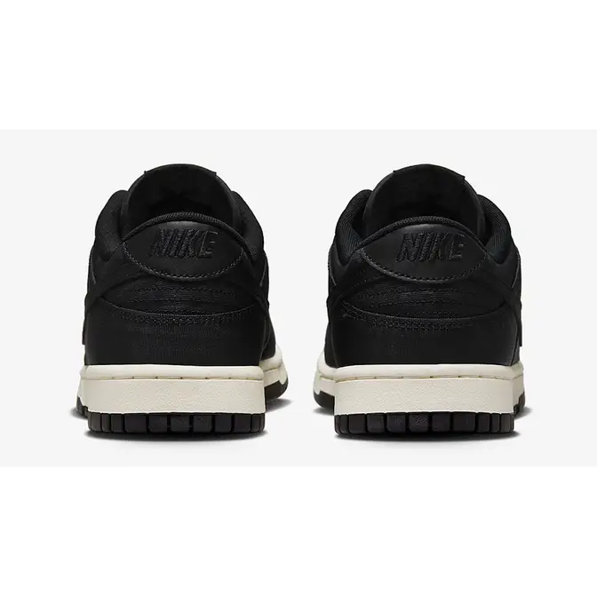 Nike Dunk Low Black Canvas | Where To Buy | DV7211-001 | The Sole