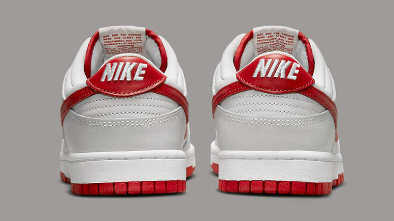 Nike Dunk Low Bone Red Back