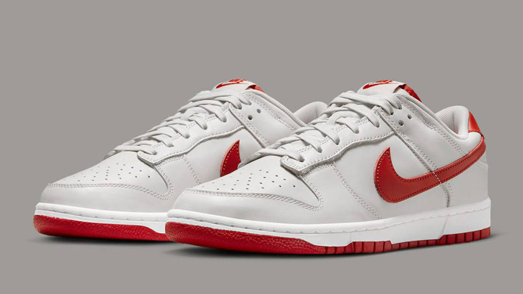 Nike Dunk Low Bone Red Side