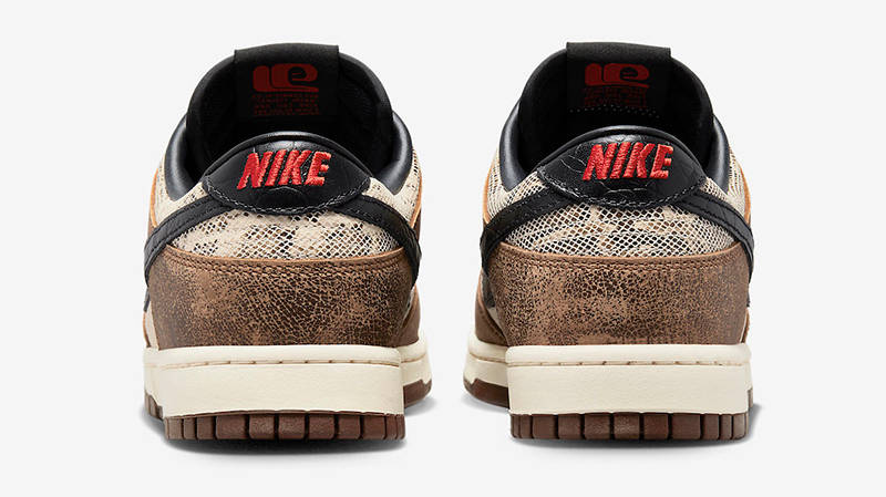 Nike Dunk Low CO.JP Snakeskin Brown FJ5434-120 Back