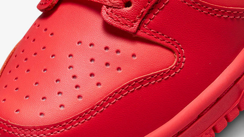Nike Dunk Low GS Track Red DH9765-601 Detail