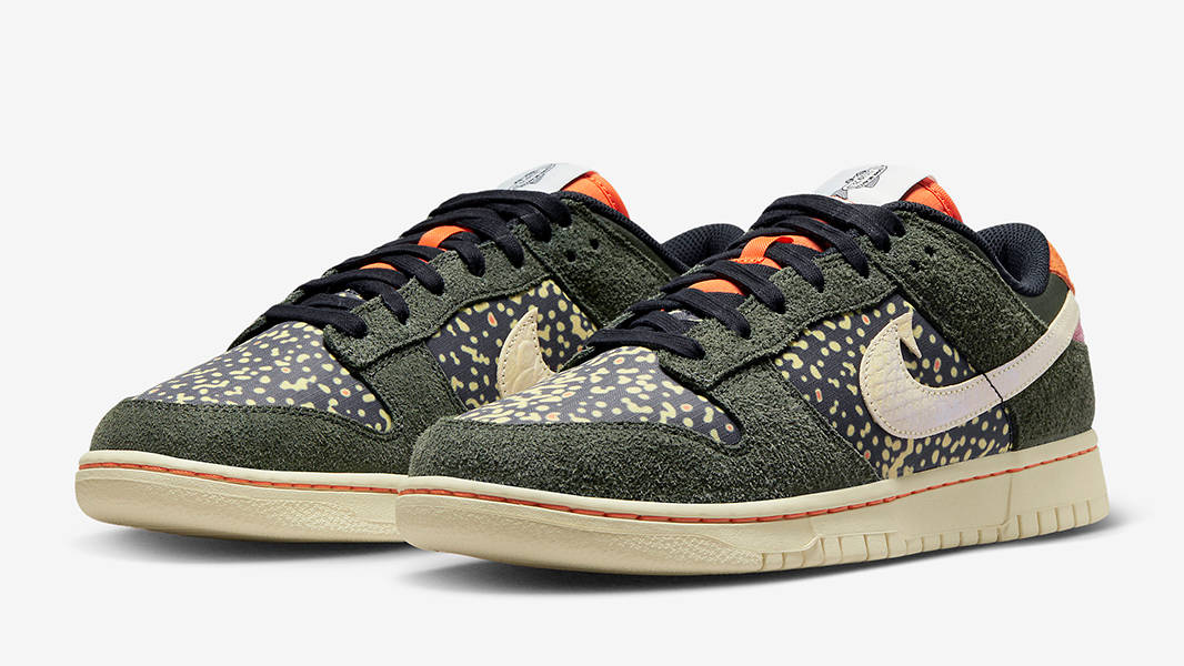 Nike Dunk Low Rainbow Trout FN7523-300 Side