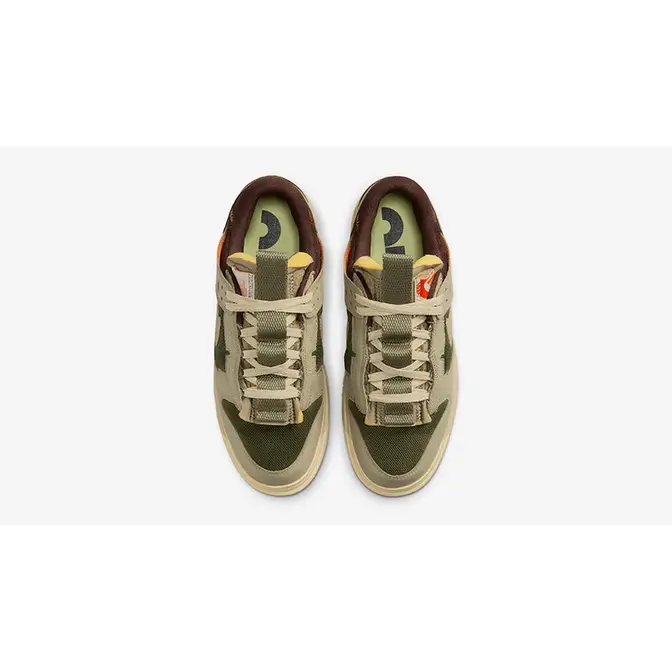 Nike Dunk Low Remastered Olive Orange | Where To Buy | DV0821-200 | The ...