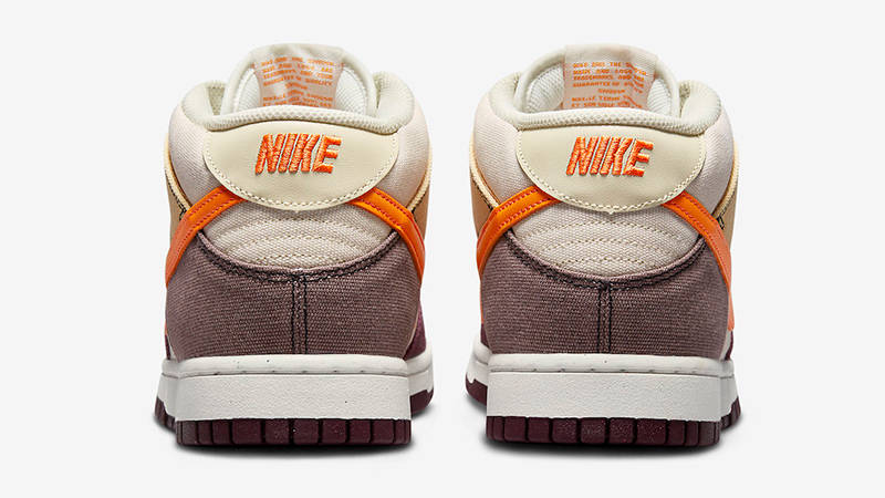 Nike Dunk Mid Coconut Milk DV0830-101 Back