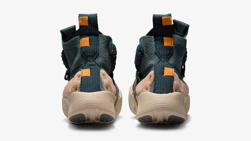 Nike ISPA Sense Flyknit Mineral Slate Orange CW3203-300 Back