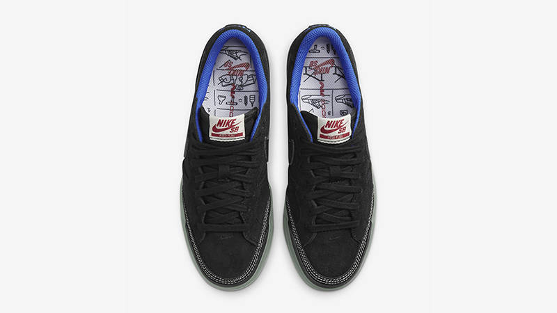 Nike SB Zoom Pogo Plus Premium Black Gum DV5470-001 Top