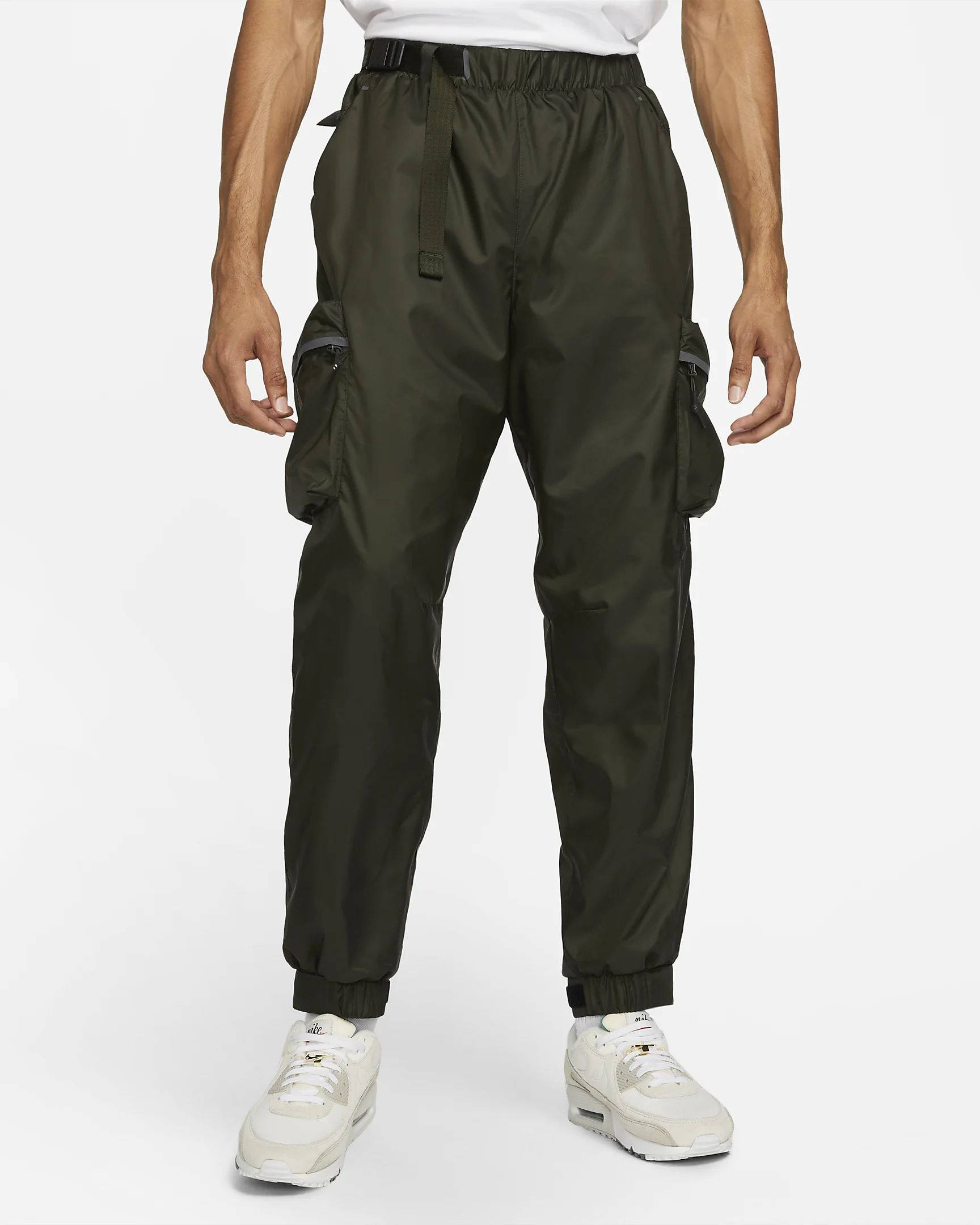 Nike Sportswear Repel Tech Pack Lined Woven Trousers - Sequoia | The ...