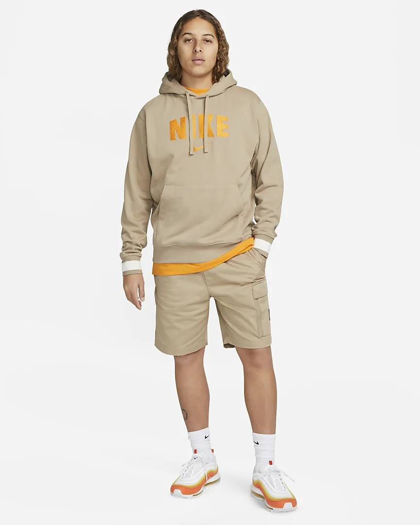 nike sportswear retro hoodie