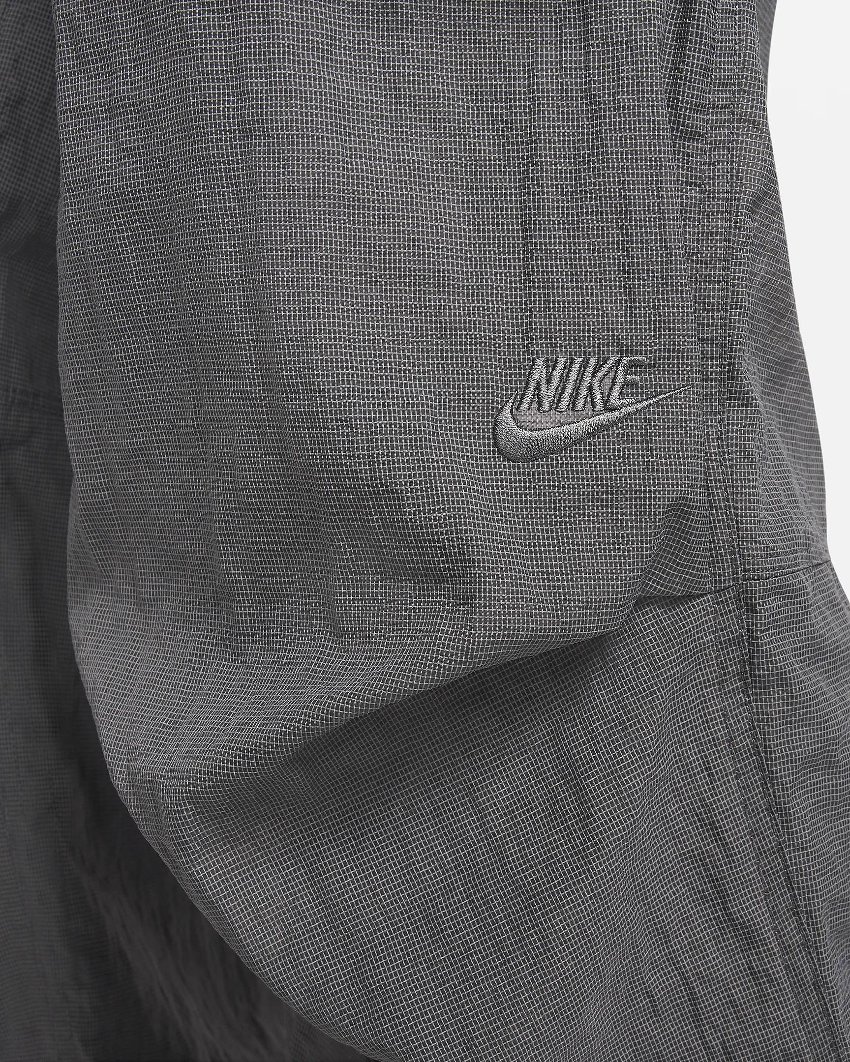 Nike Sportswear Tech Pack Lined Woven Trousers Iron Grey logo