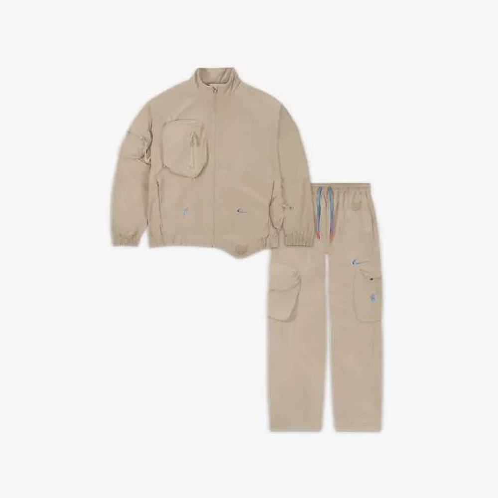 Nike x OffWhite Tracksuit Brown The Sole Supplier
