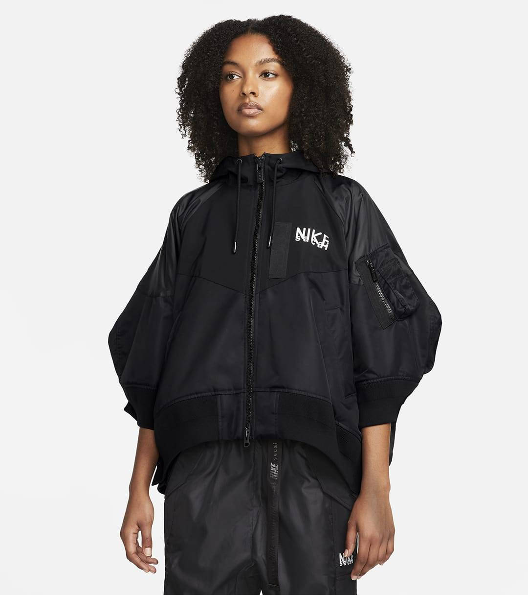sacai x Nike Full-Zip Hooded Jacket