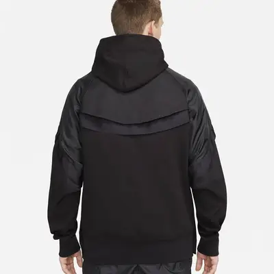 nike sacai double zip hoodie