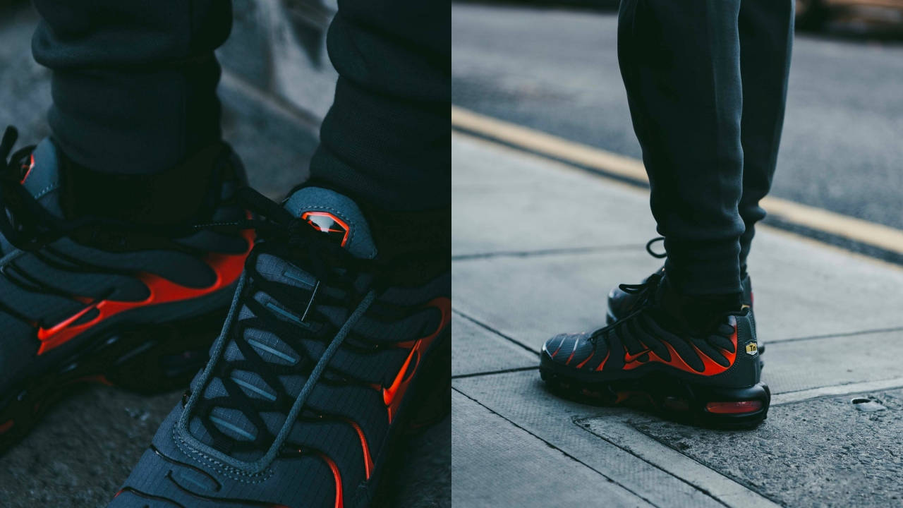 The Nike TN AMPlus "Grey Orange Black" Truly Brings the Heat