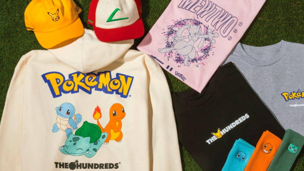 Image via The Hundreds Be the Very Best Like No One Ever Was With This Pokémon x The Hundreds Apparel Collection