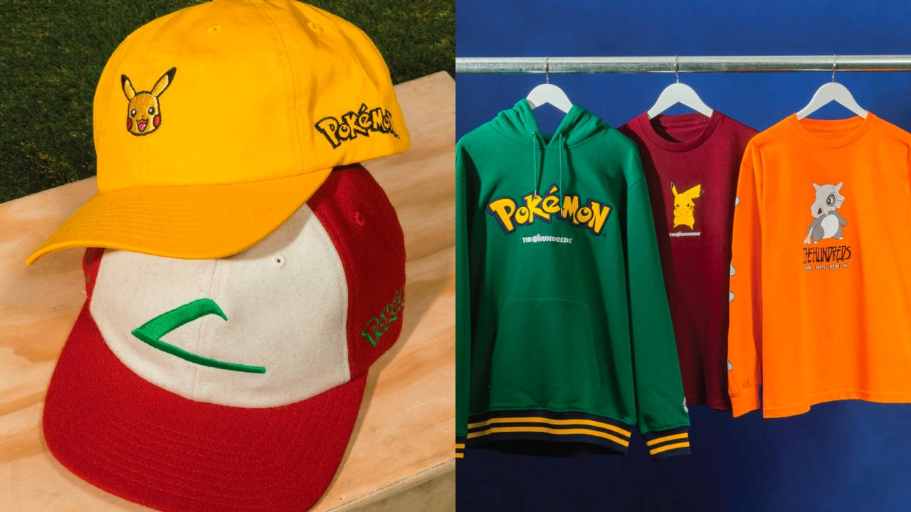 Be the Very Best Like No One Ever Was With This Pokémon x The Hundreds Apparel Collection