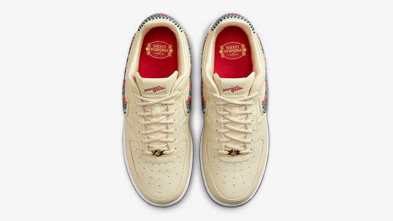 Premium Goods x Nike Air Force 1 Low Opal White Multi DV2957-200 Top