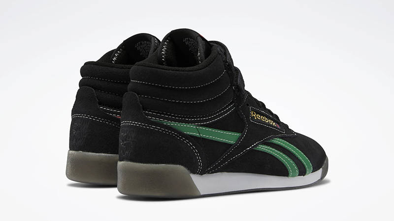 Reebok F-S Hi Black Green HQ4141 Back