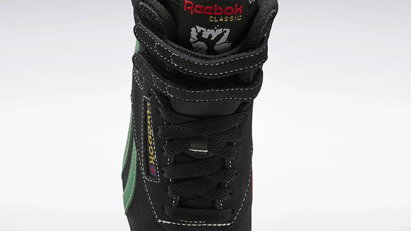 Reebok F-S Hi Black Green HQ4141 Detail