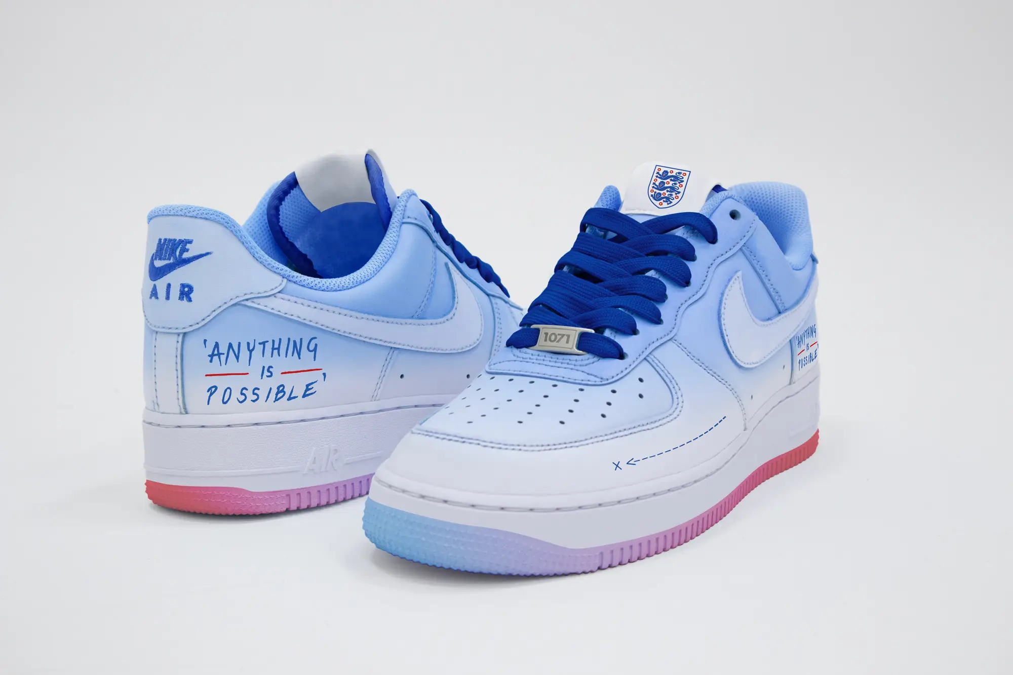 Three Lions On Their Kicks A Look at the England Team’s Exclusive