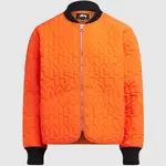 Stussy S Quilted Liner Jacket Orange Feature