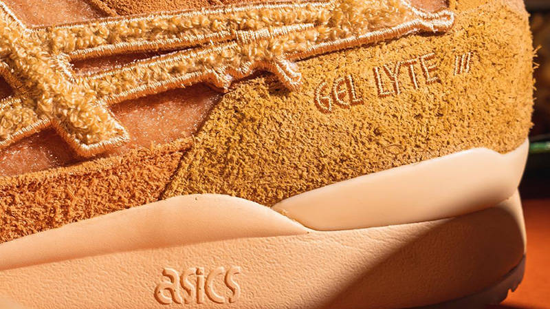 The HUNDRED% x SneakerLAH x Asics GEL-Lyte 3 Teh Tarik 1201A703-200 Detail 2