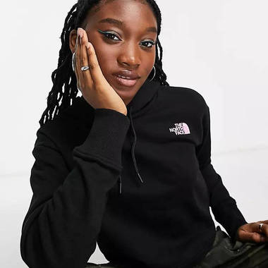 The North Face Coordinates Cropped Hoodie