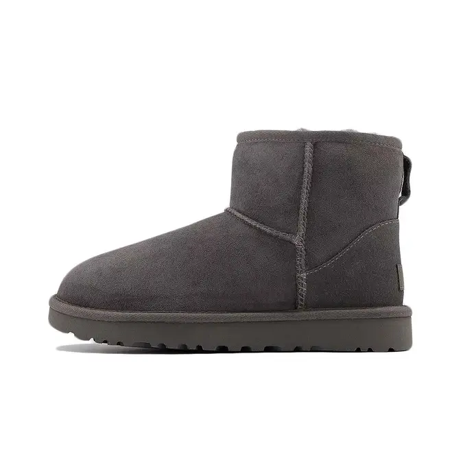 UGG Classic Mini II Boots Grey Suede | Where To Buy | 1016222-GREY