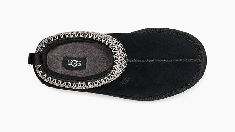 UGG Tazz Slippers GS Black 1143776K-BLK Top