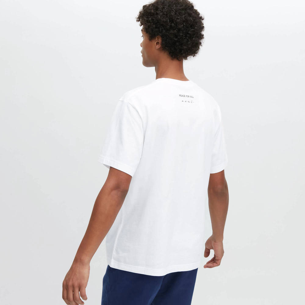 UNIQLO Peace for All UT Graphic KAWS T-Shirt - White | The Sole Supplier