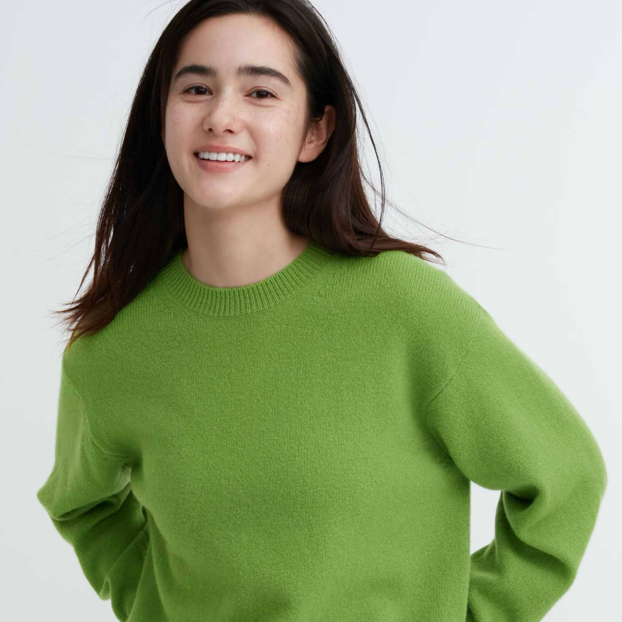 Uniqlo green clearance jumper