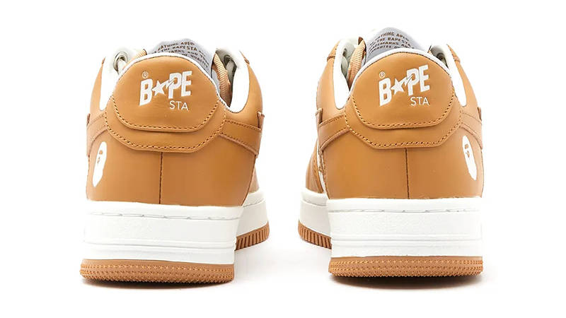 A BATHING APE BAPESTA Mono Beige 001FWI701007I-BEI Back