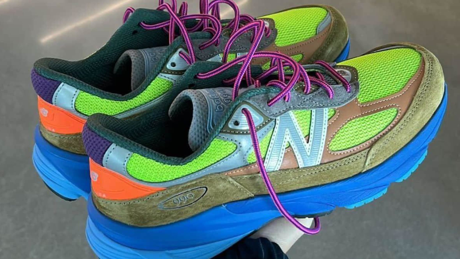 Action Bronson x New Balance 990v6 Multi