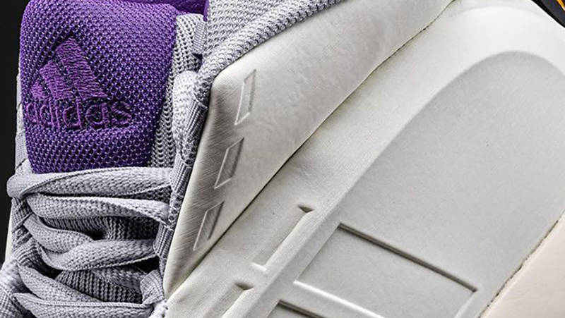 adidas Crazy 1 Off-White Purple Detail