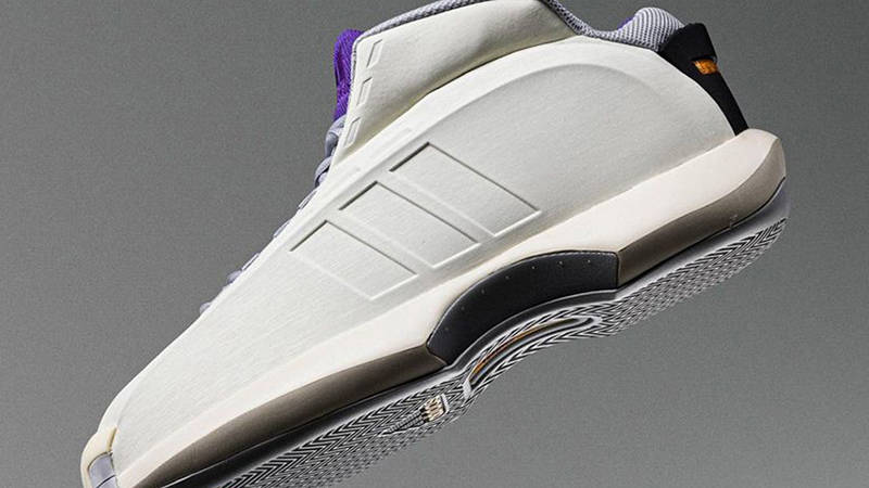 adidas Crazy 1 Off-White Purple Side