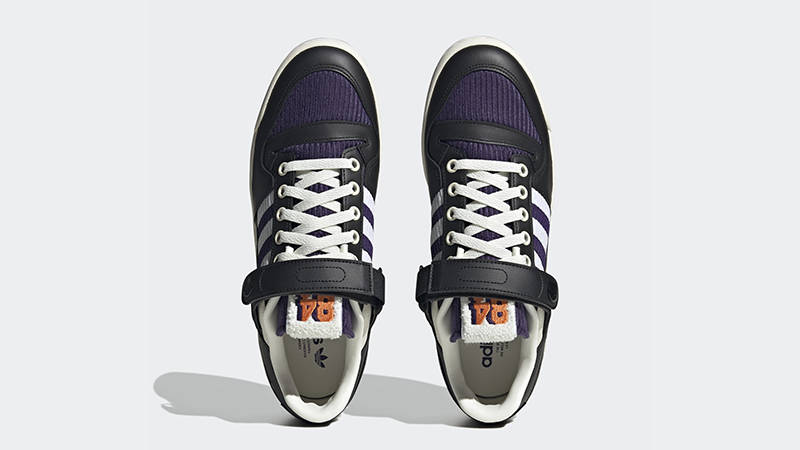 adidas Forum 84 Low Black Purple HQ7001 Top