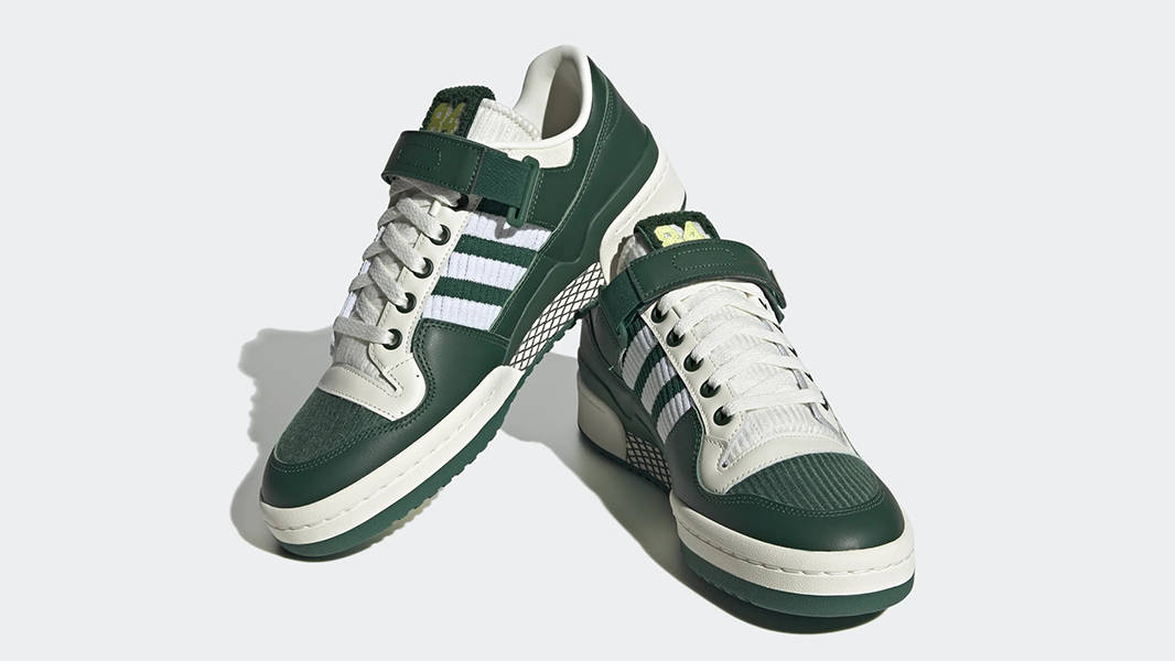 adidas Forum 84 Low Green White HQ7002 Front