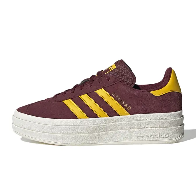 adidas Gazelle Bold Shadow Red Gold | Where To Buy | IF5195 | The Sole ...