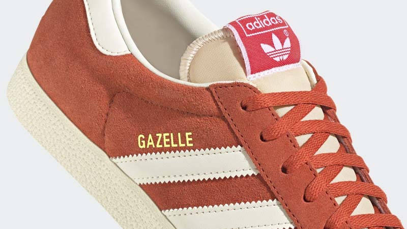 adidas Gazelle Preloved Red Closeup