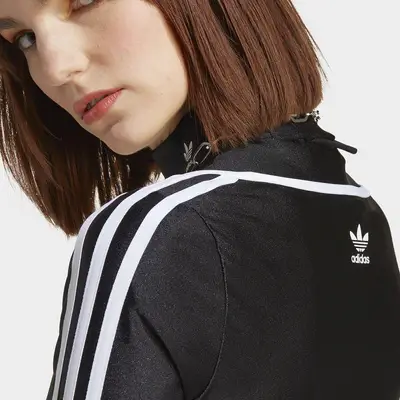 adidas Originals Long Sleeve Bodysuit Black Backside Logo