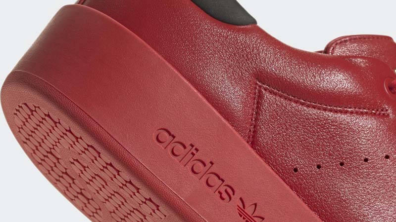 adidas Stan Smith Recon Red Closeup