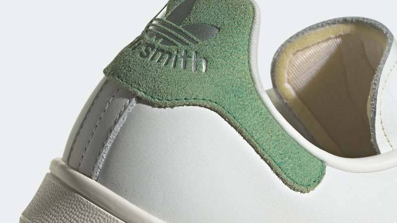 adidas Stan Smith White Court Green Closeup