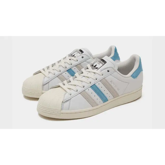 adidas Superstar Cream White Blue | Where To Buy | GZ9381 | The