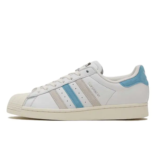 adidas Superstar Cream White Blue | Where To Buy | GZ9381 | The Sole ...